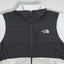 Giacca vintage in pile Polartec The North Face grigio chiaro e nero | Abbigliamento outdoor anni 2000