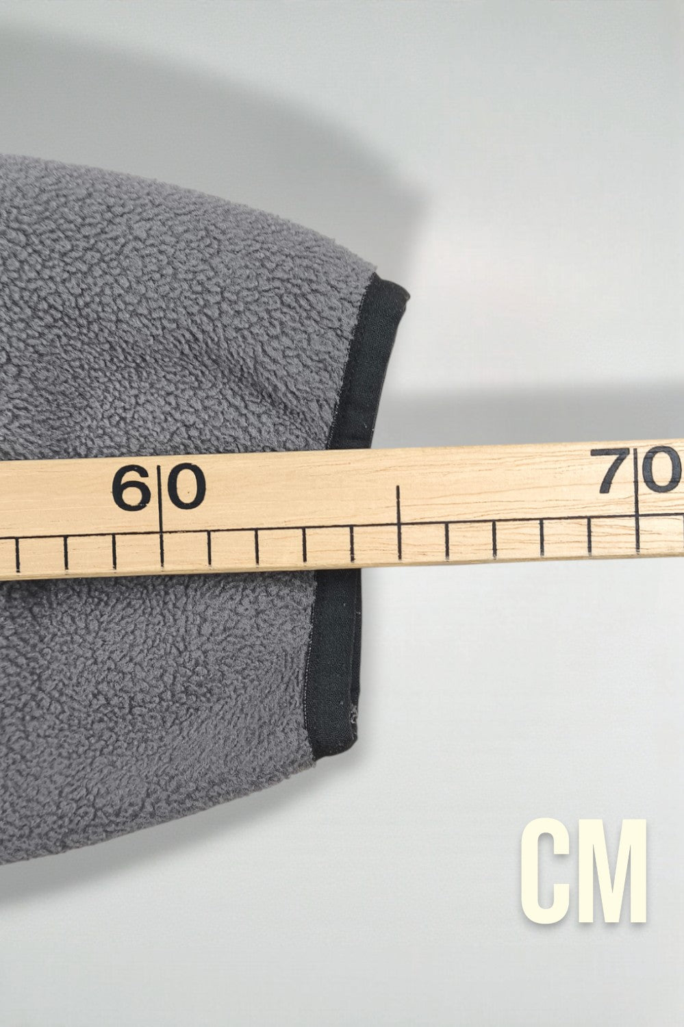 Giacca in pile Polartec The North Face vintage grigio/nero | Strato esterno XXL da uomo