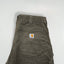 Vintage Carhartt B324 DFE Work Pants Olive Green | 2000s Utility Carpenter Trousers