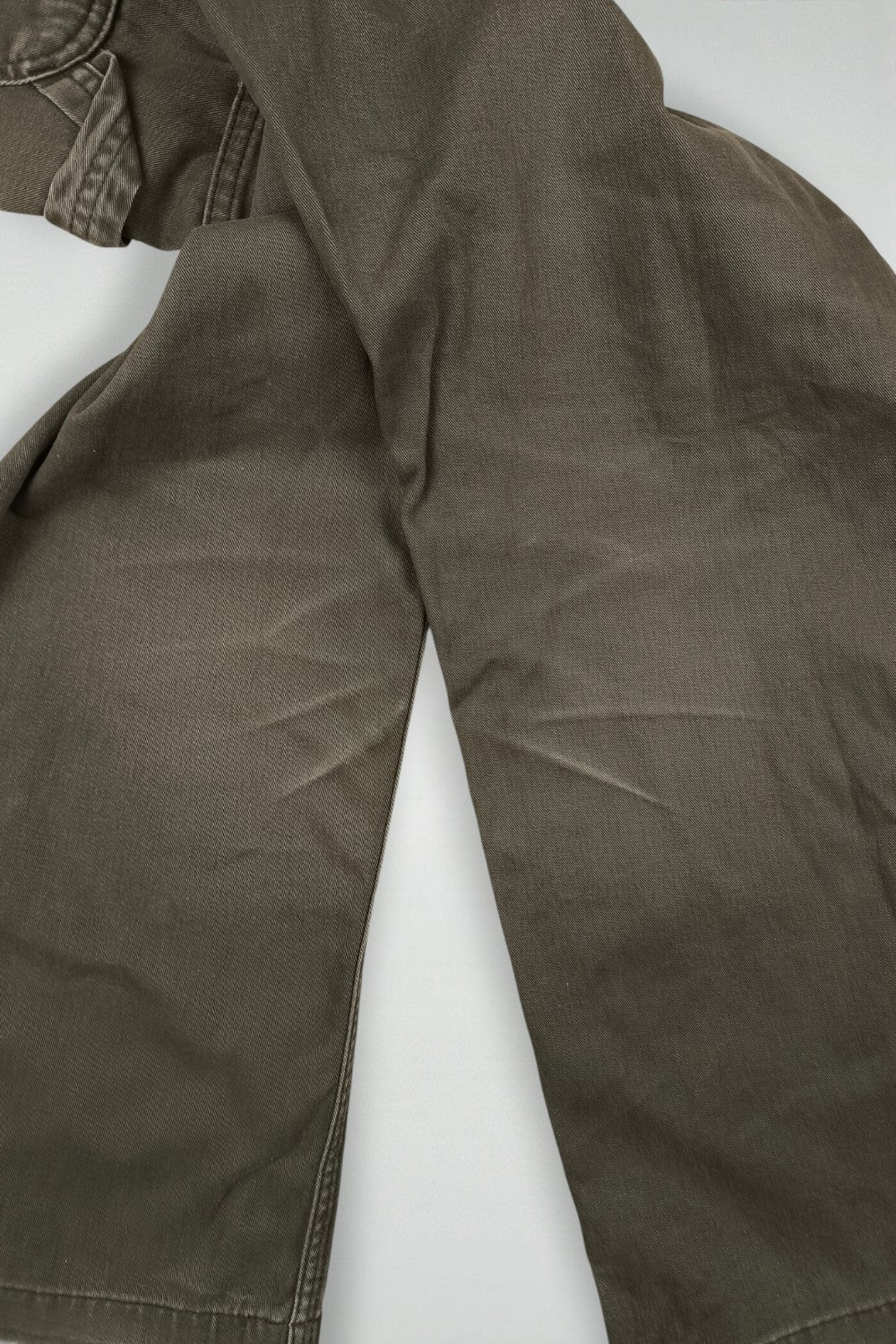 Vintage Carhartt B324 DFE Work Pants Olive Green | 2000s Utility Carpenter Trousers