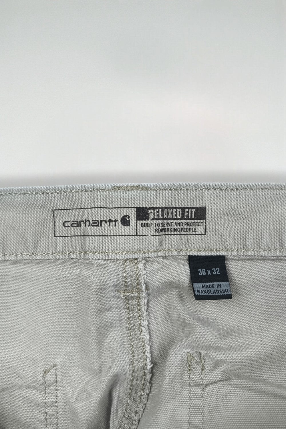 Pantaloni da lavoro Carhartt Relaxed Fit Vintage Grigio Chiaro | Pantaloni da lavoro multiuso