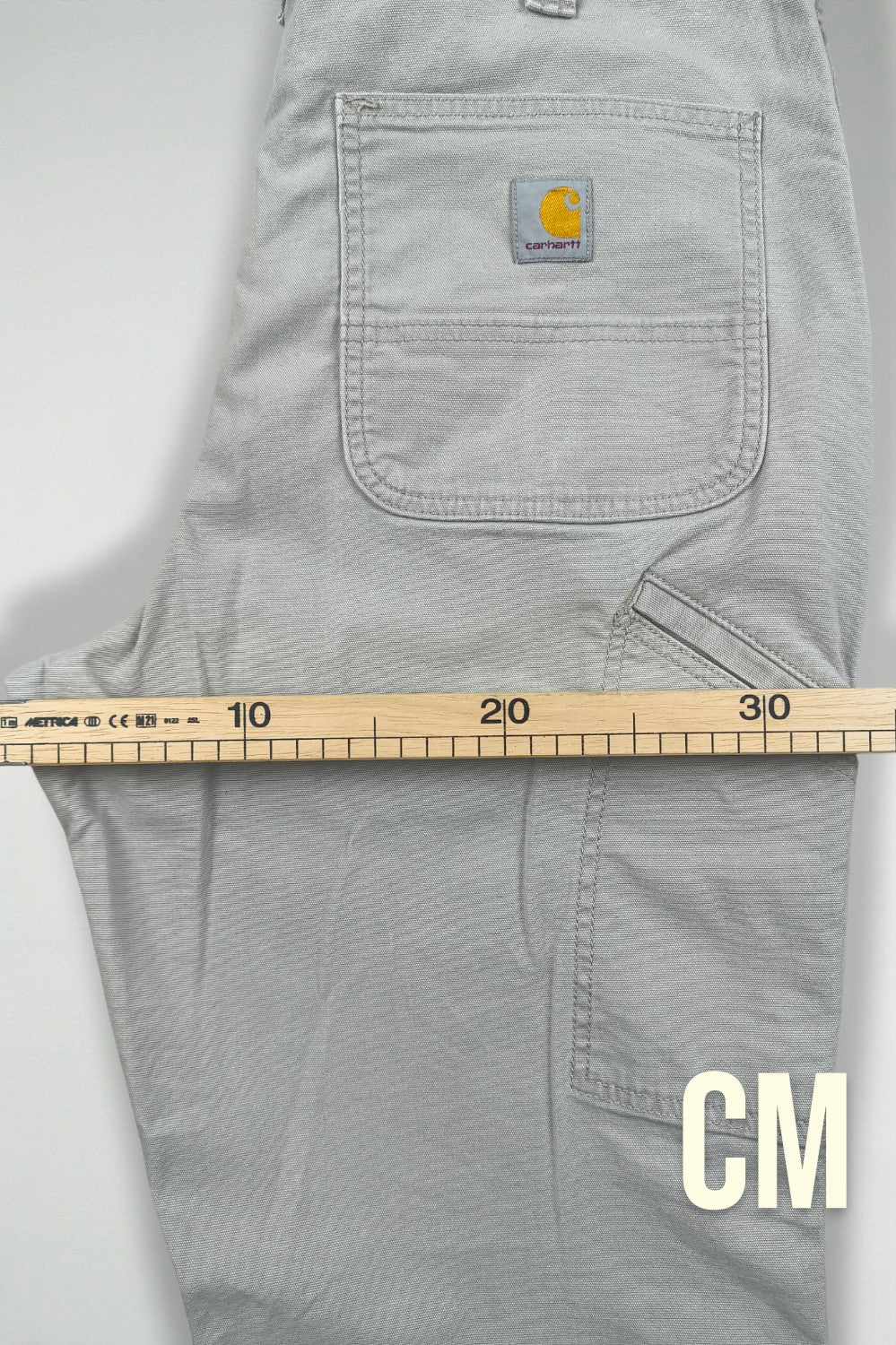 Pantaloni da lavoro Carhartt Relaxed Fit Vintage Grigio Chiaro | Pantaloni da lavoro multiuso