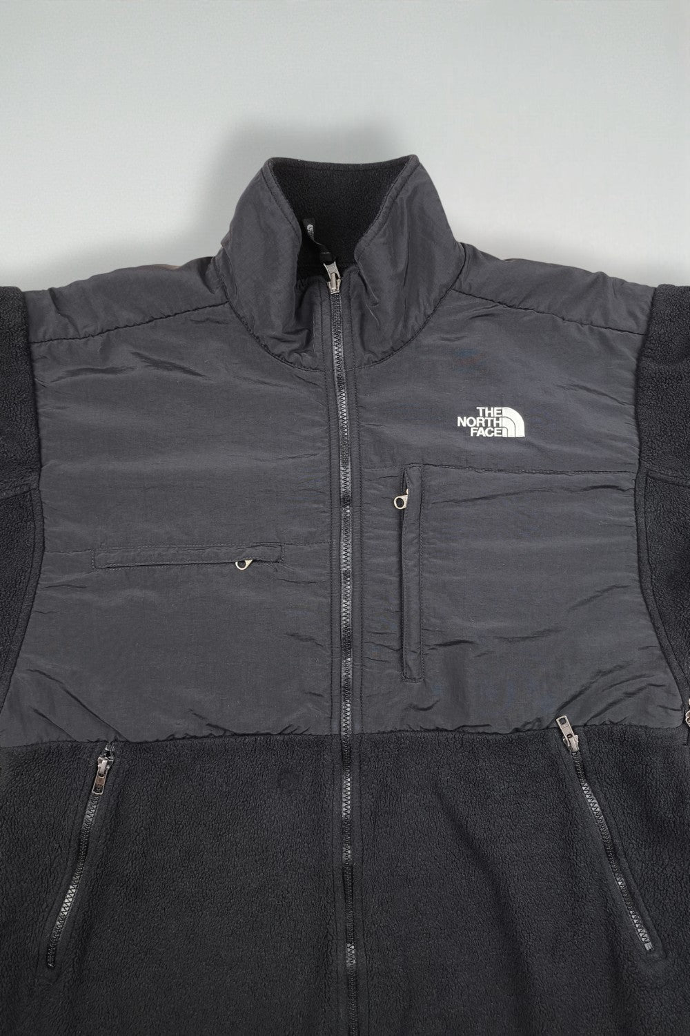 Giacca vintage in pile Polartec The North Face nera | Abbigliamento outdoor anni 2000