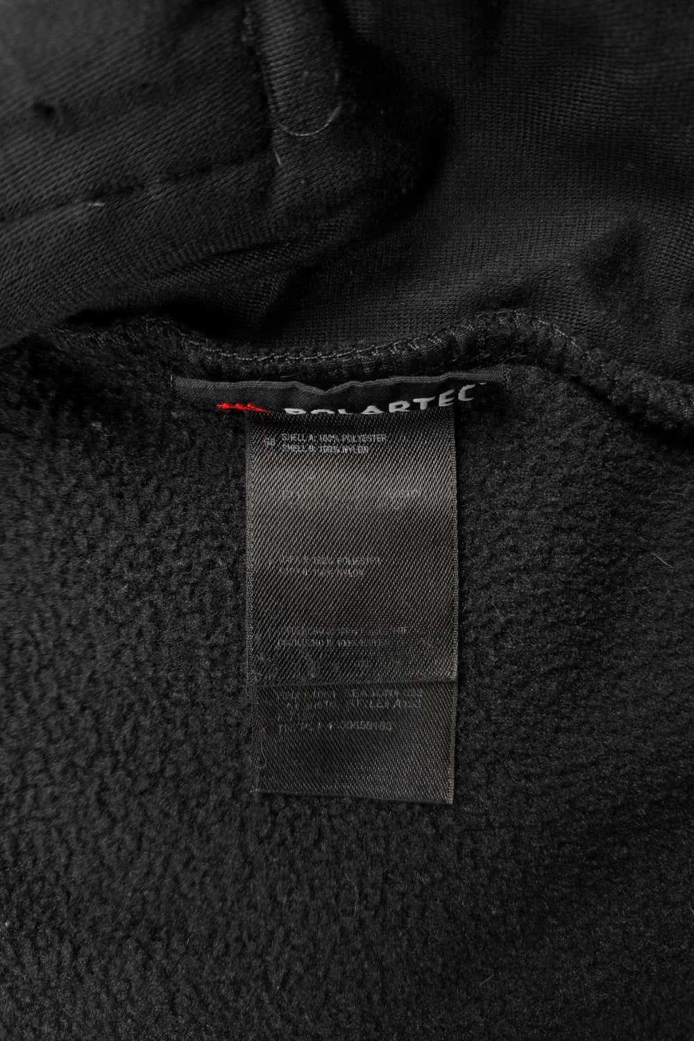 Giacca vintage in pile Polartec The North Face nera | Abbigliamento outdoor anni 2000