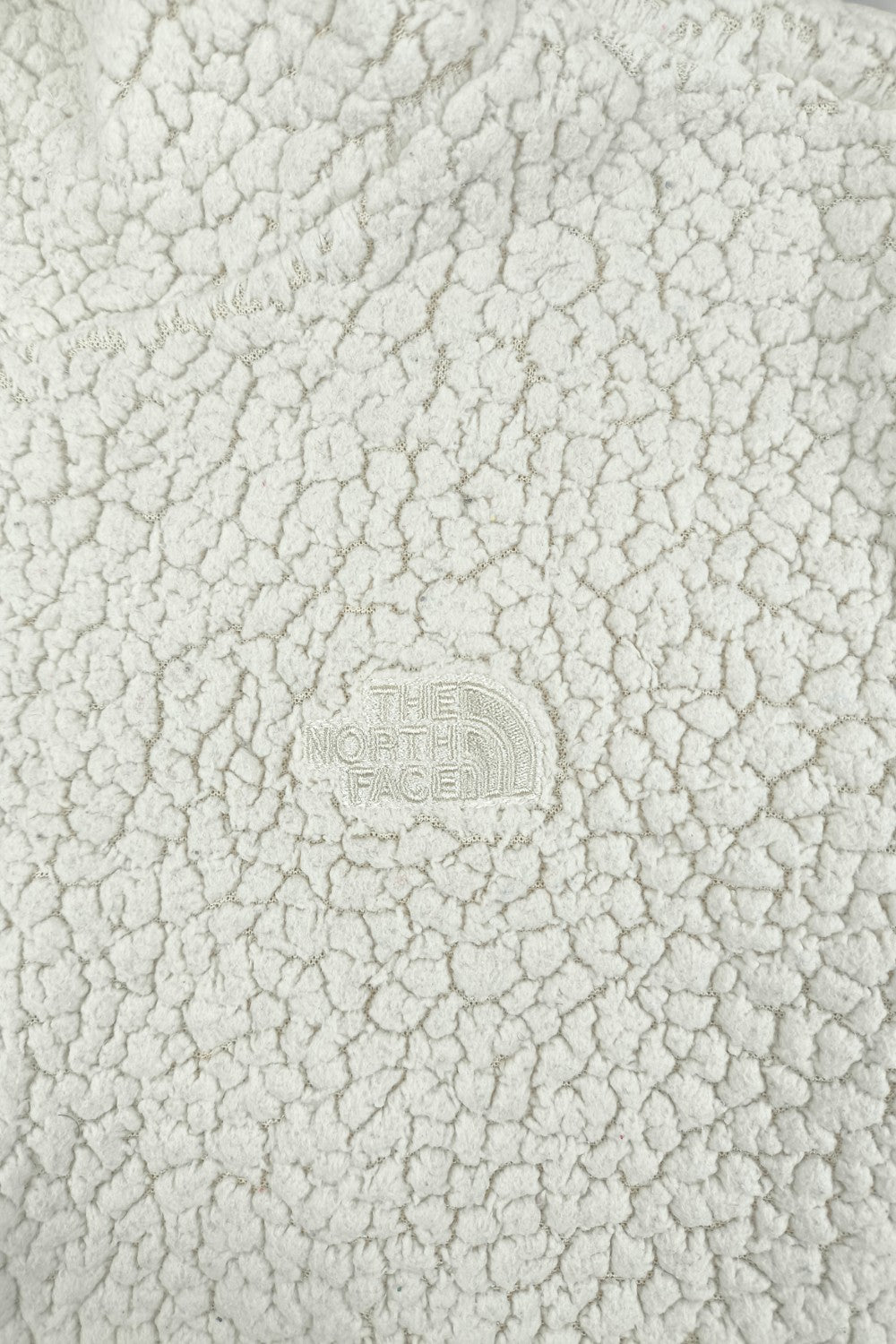 Giacca imbottita reversibile in sherpa The North Face vintage, grigio chiaro | Capispalla per esterni anni 2000