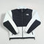 Giacca in pile vintage The North Face da donna, nera e bianca | Abbigliamento outdoor anni 2000