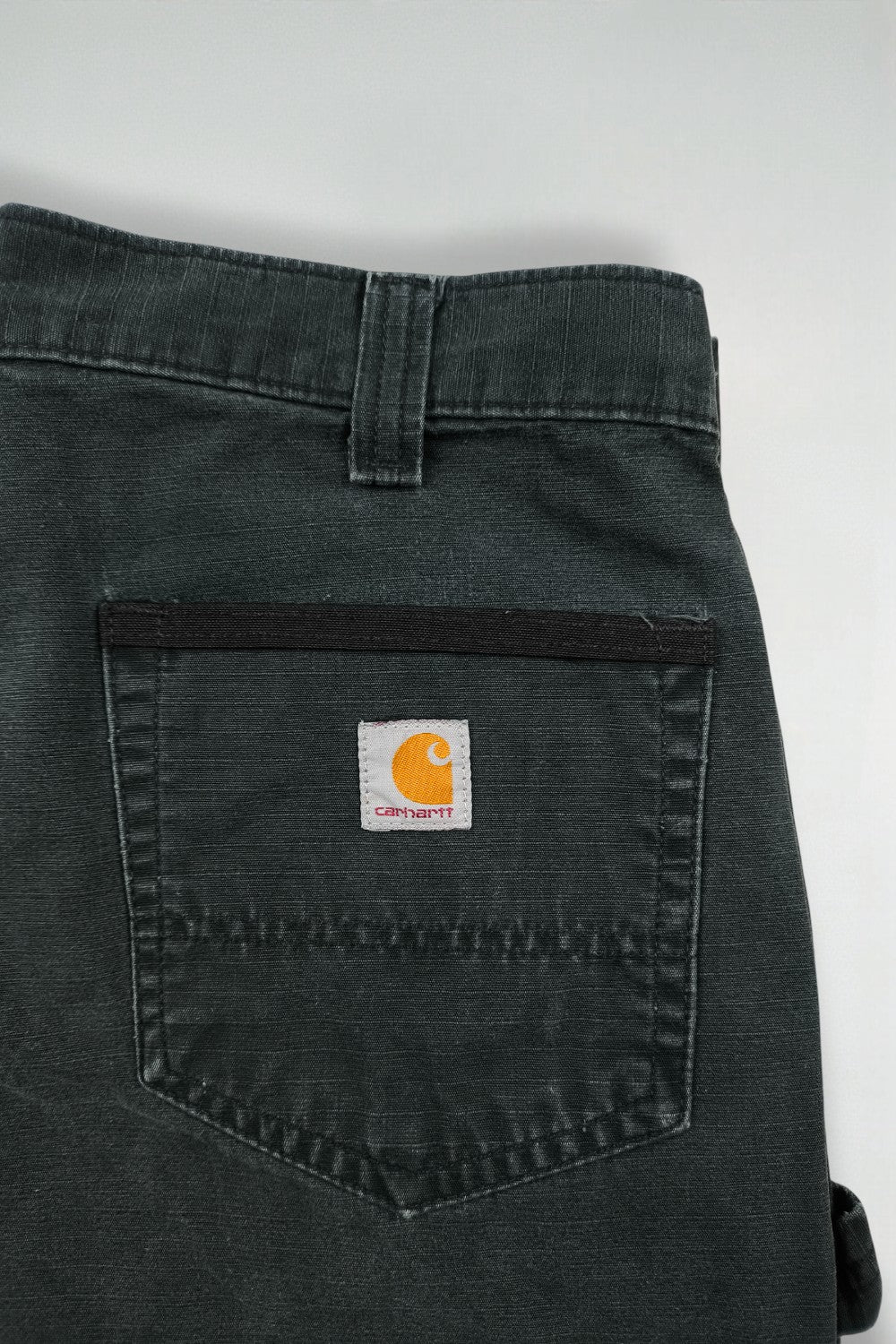 Pantaloni da lavoro Cargo Carhartt vintage neri/verde scuro | Abbigliamento utility anni 2000