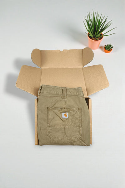 Pantaloni da lavoro vintage Carhartt Original Fit Beige | Abbigliamento da lavoro Utility
