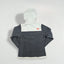Giacca in pile con cappuccio The North Face vintage grigia e bianca | Abbigliamento da esterno da donna