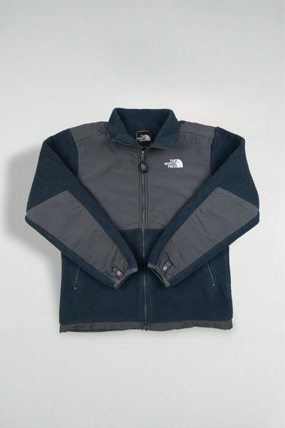 Giacca in pile vintage The North Face con cerniera completa blu navy | Abbigliamento outdoor dei primi anni 2000