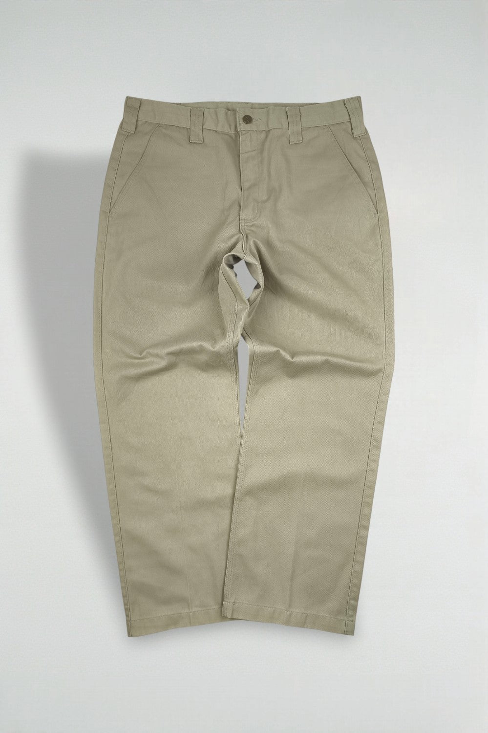 Vintage Carhartt B290 Work Pants Khaki | 2000s Relaxed Fit Trousers