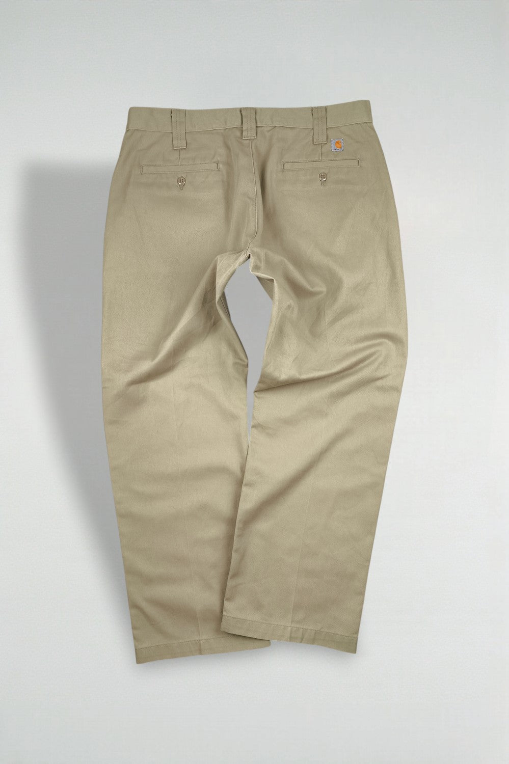 Vintage Carhartt B290 Work Pants Khaki | 2000s Relaxed Fit Trousers