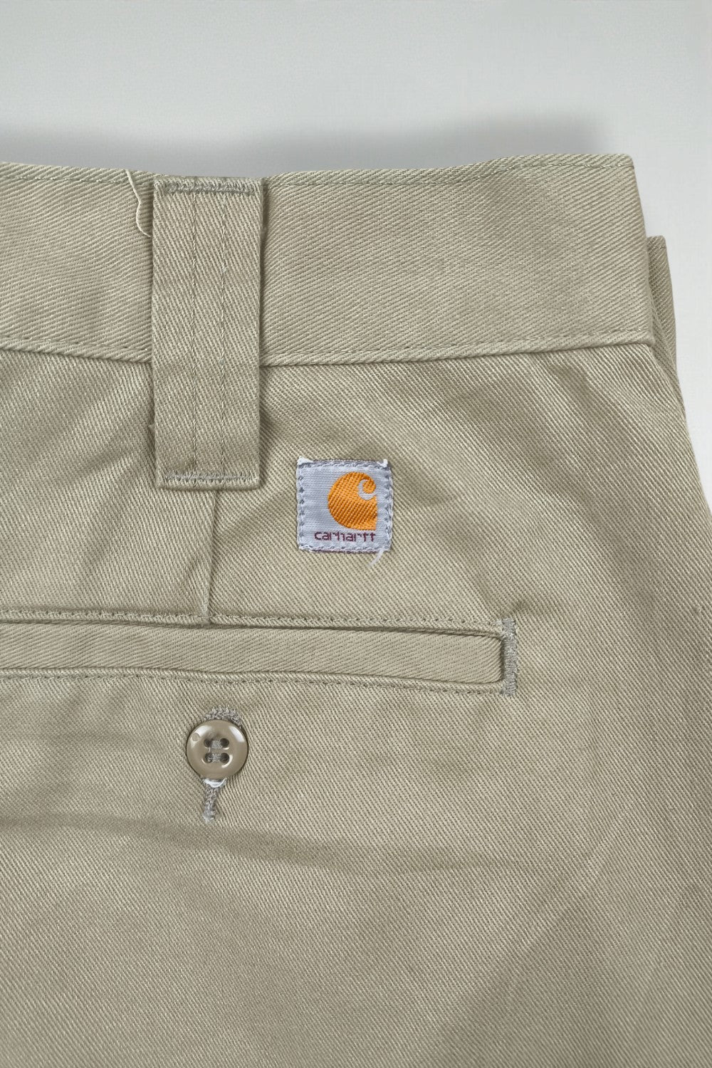 Vintage Carhartt B290 Work Pants Khaki | 2000s Relaxed Fit Trousers