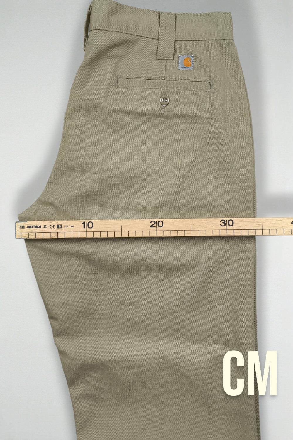 Vintage Carhartt B290 Work Pants Khaki | 2000s Relaxed Fit Trousers