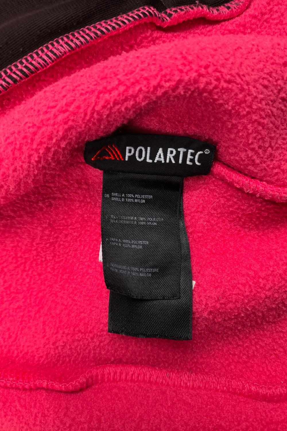 Giacca vintage The North Face Denali rosa e marrone | Pile Polartec Y2K