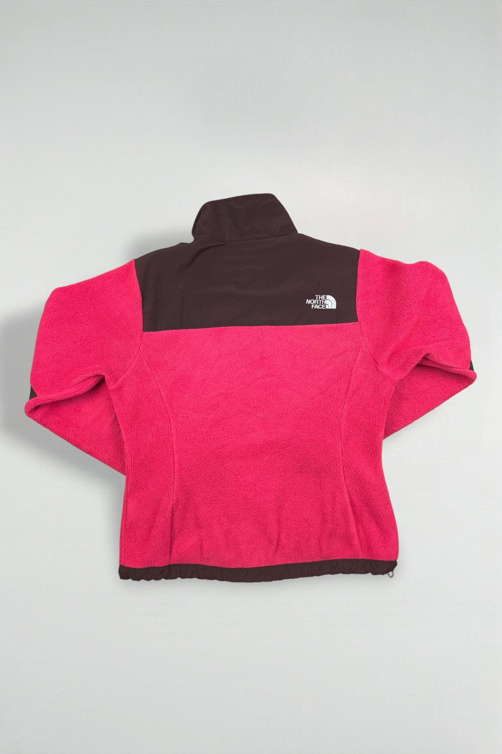 Giacca vintage The North Face Denali rosa e marrone | Pile Polartec Y2K