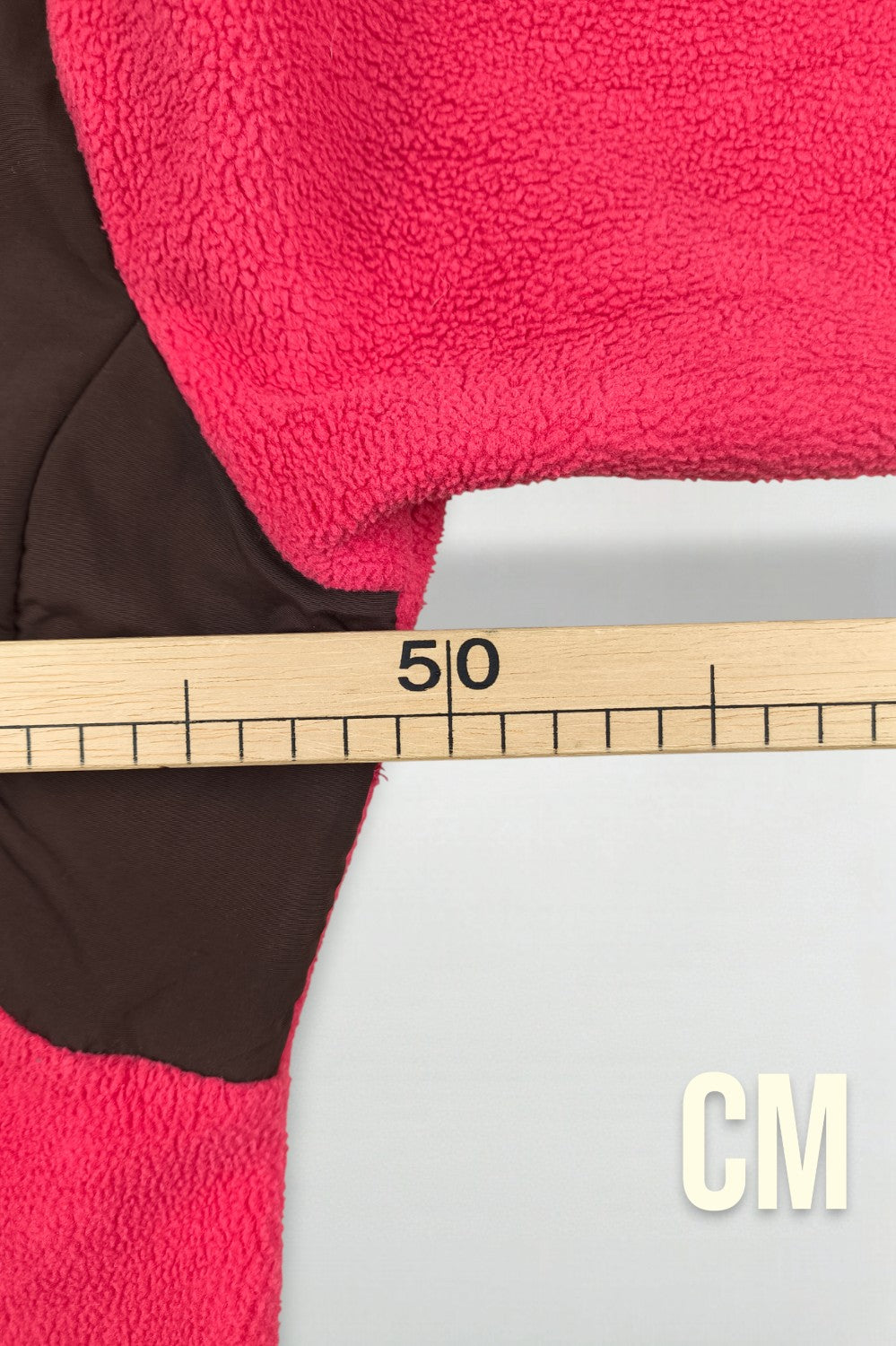 Giacca vintage The North Face Denali rosa e marrone | Pile Polartec Y2K