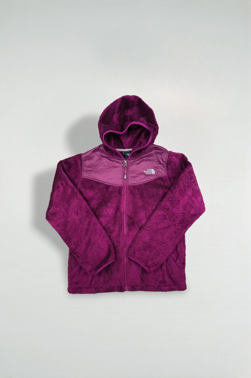 Giacca in pile con cappuccio vintage The North Face Denali viola | Abbigliamento outdoor anni 2000
