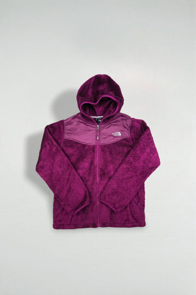 Giacca in pile con cappuccio vintage The North Face Denali viola | Abbigliamento outdoor anni 2000