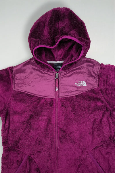 Giacca in pile con cappuccio vintage The North Face Denali viola | Abbigliamento outdoor anni 2000