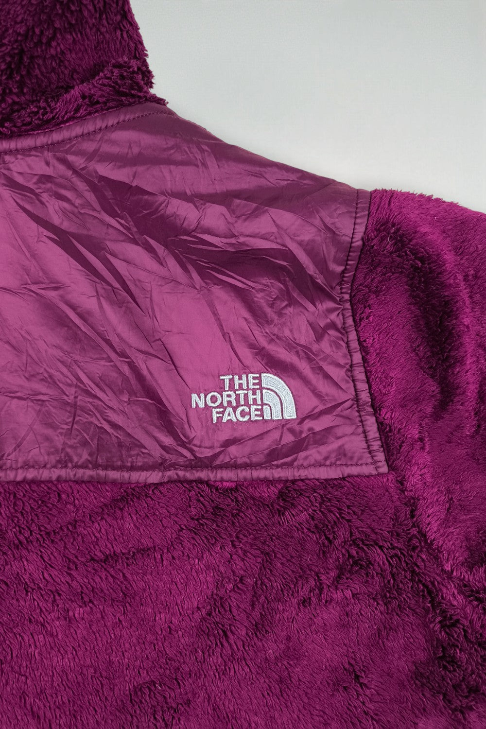 Giacca in pile con cappuccio vintage The North Face Denali viola | Abbigliamento outdoor anni 2000