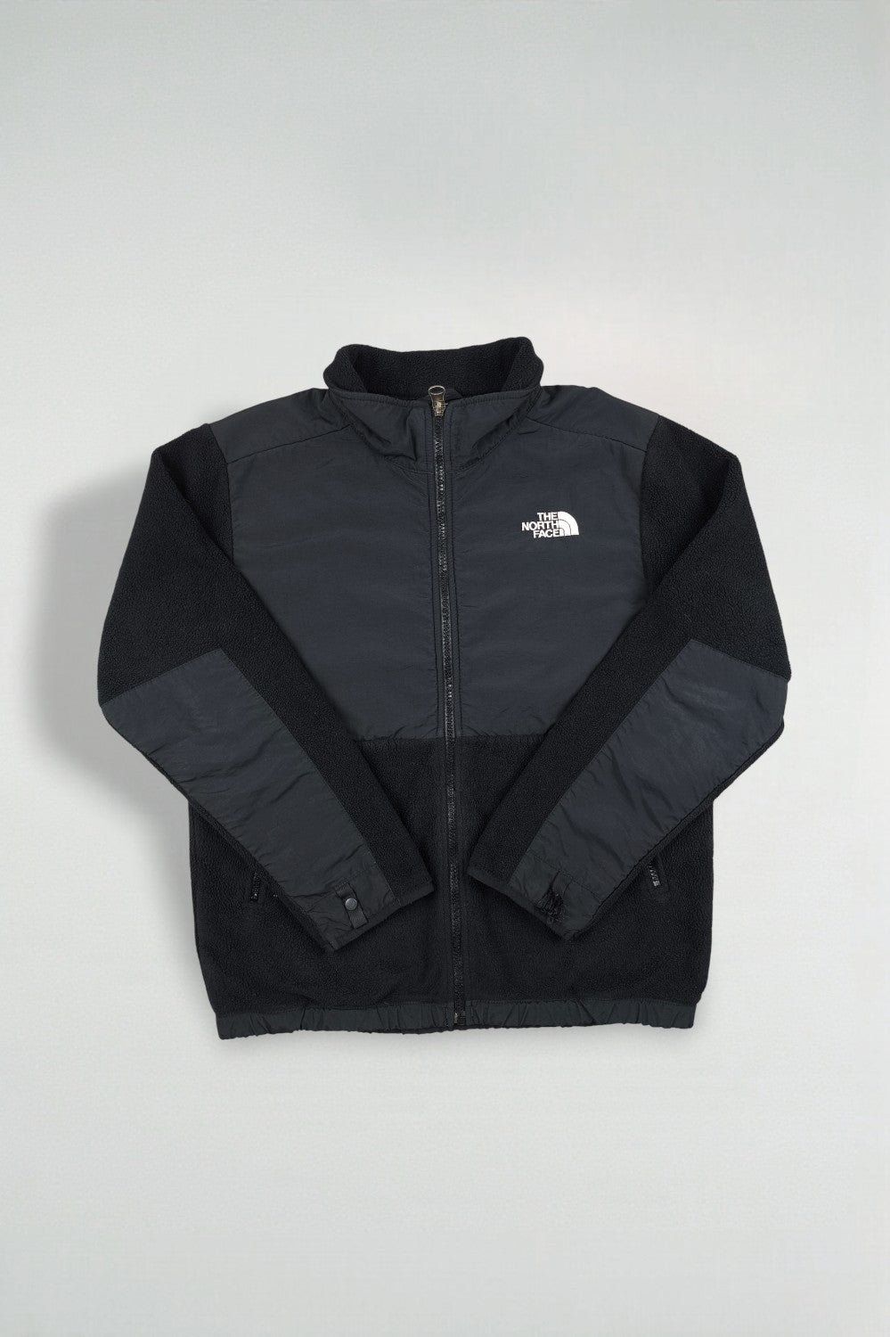 Giacca in pile vintage The North Face Denali nera | Abbigliamento outdoor Y2K