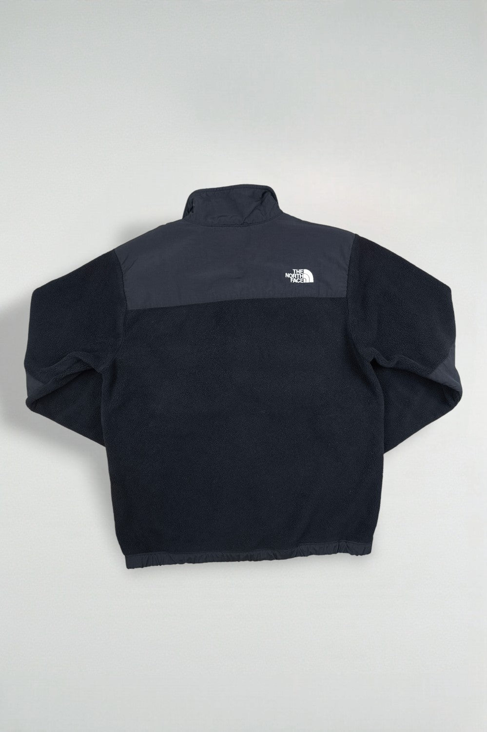 Giacca in pile vintage The North Face Denali nera | Abbigliamento outdoor Y2K