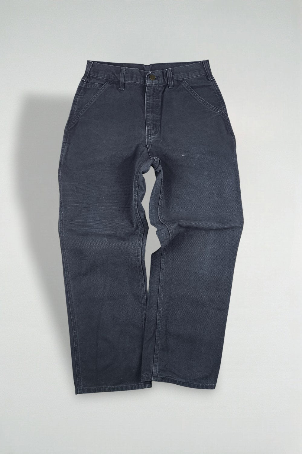Pantaloni da lavoro vintage Carhartt B11 Dungaree Fit grigi | Abbigliamento da lavoro anni 2000