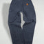 Pantaloni da lavoro vintage Carhartt B11 Dungaree Fit grigi | Abbigliamento da lavoro anni 2000