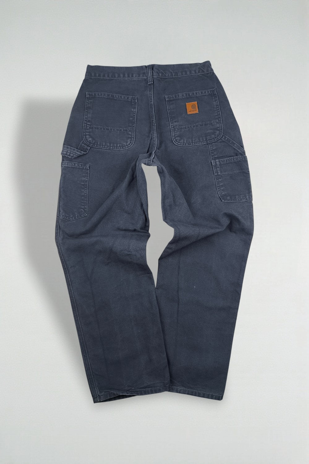 Pantaloni da lavoro vintage Carhartt B11 Dungaree Fit grigi | Abbigliamento da lavoro anni 2000