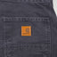 Pantaloni da lavoro vintage Carhartt B11 Dungaree Fit grigi | Abbigliamento da lavoro anni 2000