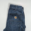 Pantaloni da lavoro in denim Carhartt slim fit vintage a gamba dritta blu | Jeans utility Y2K