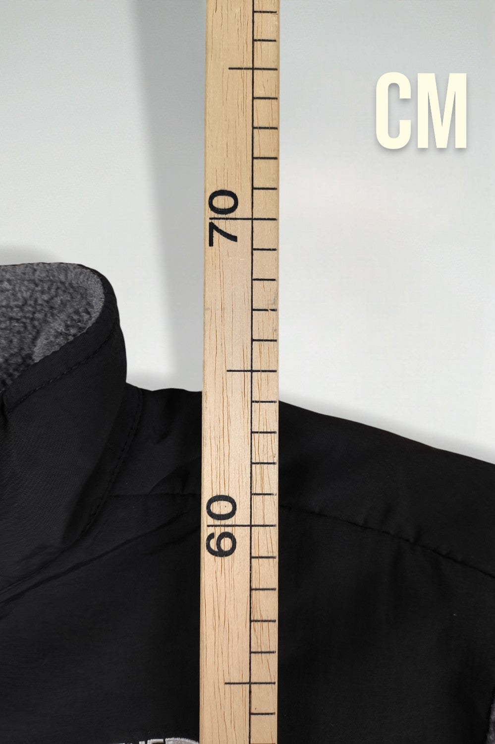 Giacca in pile vintage The North Face Denali, grigia/nera | Giacca da esterno anni 2000