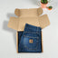 Jeans Carhartt Klondike Pant II vintage in denim blu | Gamba dritta da lavoro