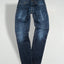 Jeans Carhartt Klondike Pant II vintage in denim blu | Gamba dritta da lavoro