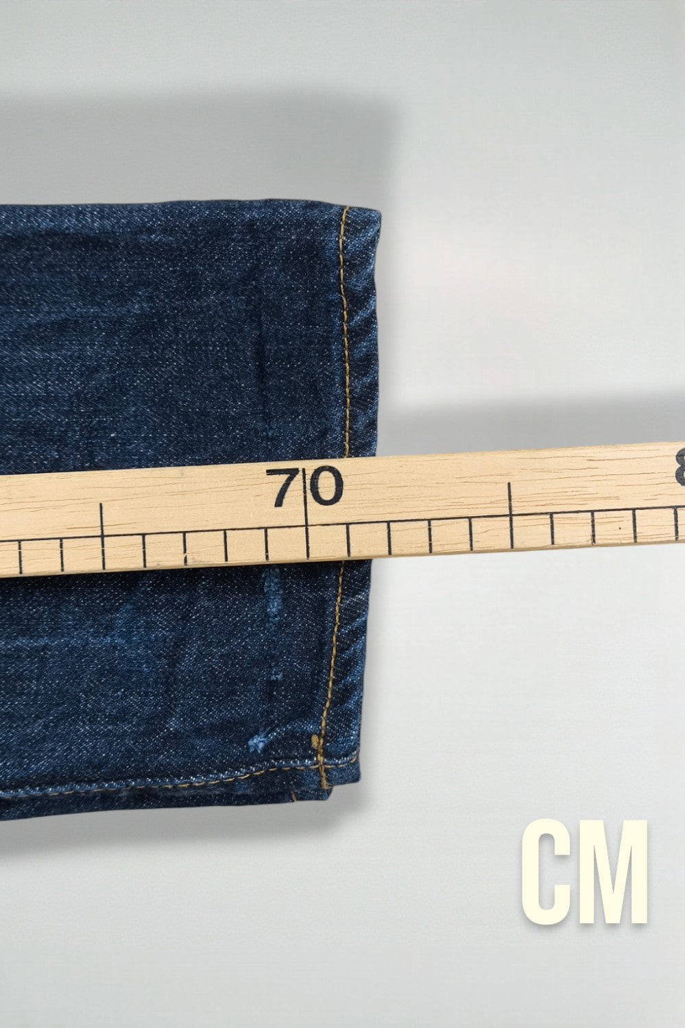 Jeans Carhartt Klondike Pant II vintage in denim blu | Gamba dritta da lavoro