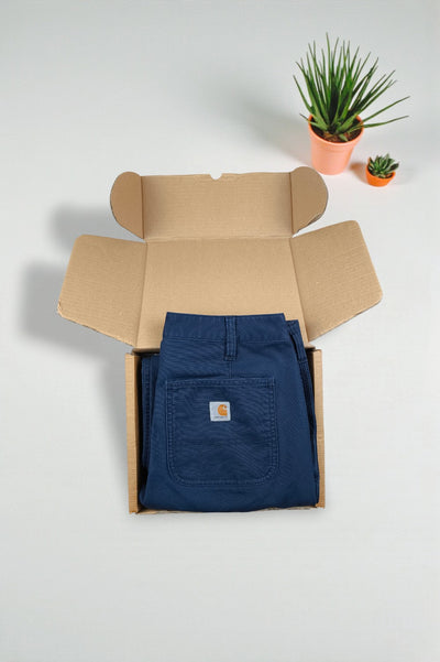 Pantaloni da lavoro vintage Carhartt Original Fit blu navy | Pantaloni da lavoro Utility