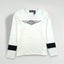 Maglione lavorato a maglia con logo Harley-Davidson vintage bianco | Abbigliamento motociclistico anni 2000