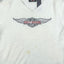 Maglione lavorato a maglia con logo Harley-Davidson vintage bianco | Abbigliamento motociclistico anni 2000