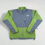 Giacca in pile vintage The North Face Denali verde/grigio | Abbigliamento da esterno da donna