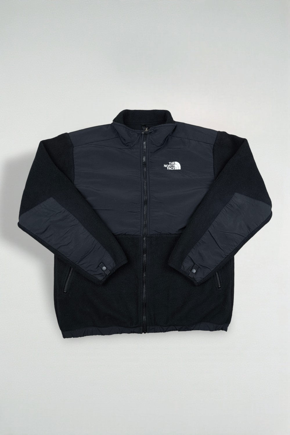Giacca in pile vintage The North Face Denali nera | Abbigliamento outdoor Y2K