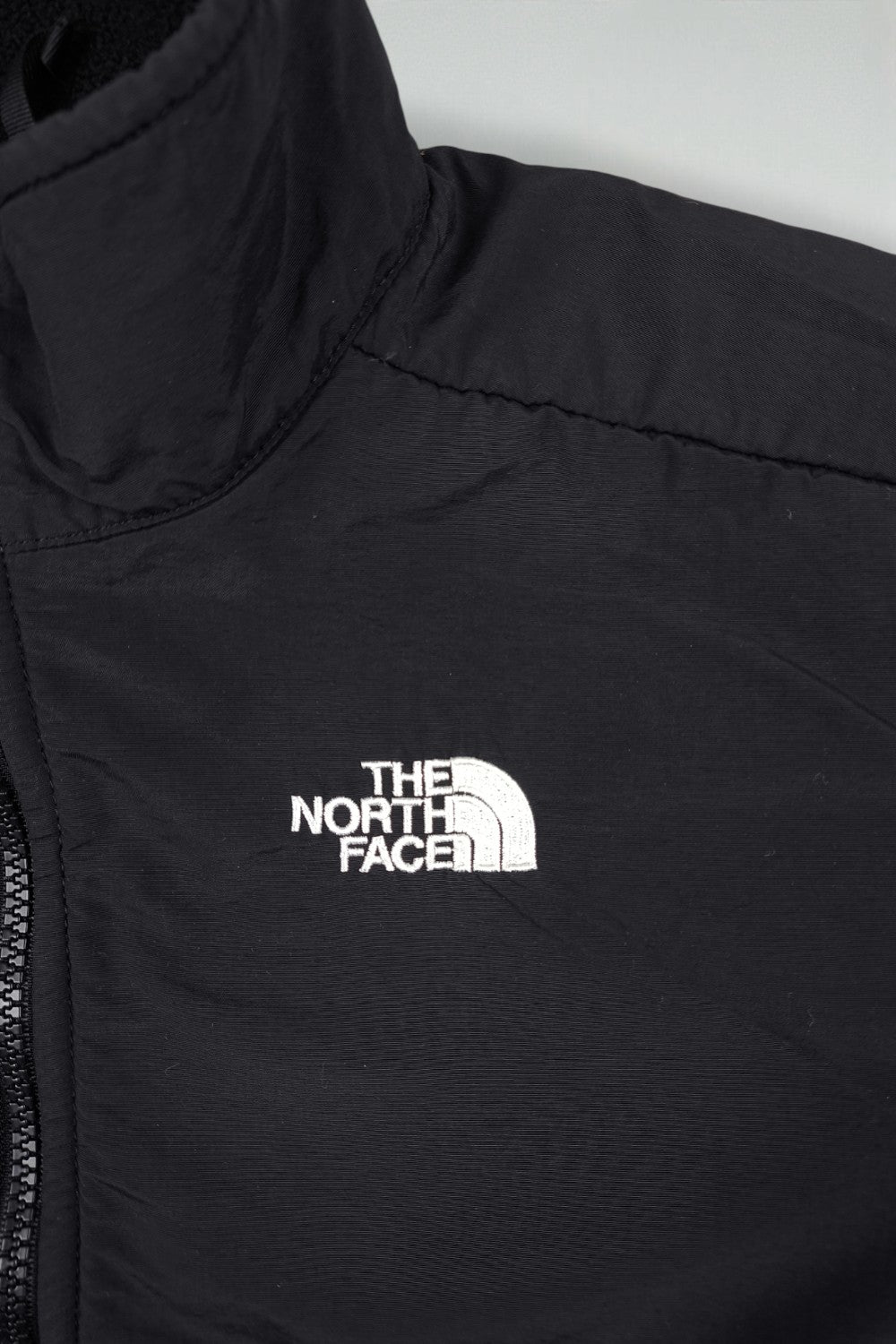 Giacca in pile vintage The North Face Denali nera | Abbigliamento outdoor Y2K