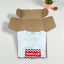 T-shirt vintage con logo grafico Moncler bianca | Abbigliamento casual di design anni 2010