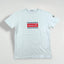 T-shirt vintage con logo grafico Moncler bianca | Abbigliamento casual di design anni 2010