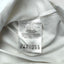 T-shirt vintage con logo grafico Moncler bianca | Abbigliamento casual di design anni 2010