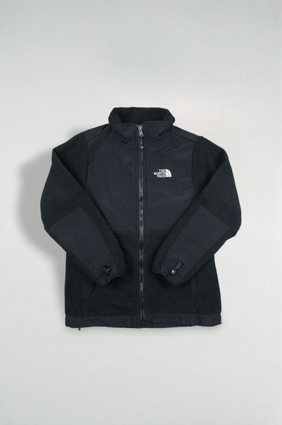 Giacca in pile vintage The North Face Denali nera | Abbigliamento da esterno XXL per ragazzi