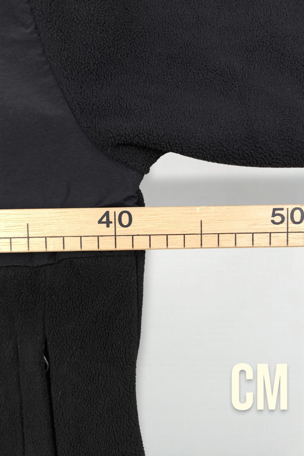 Giacca in pile vintage The North Face Denali nera | Abbigliamento da esterno XXL per ragazzi