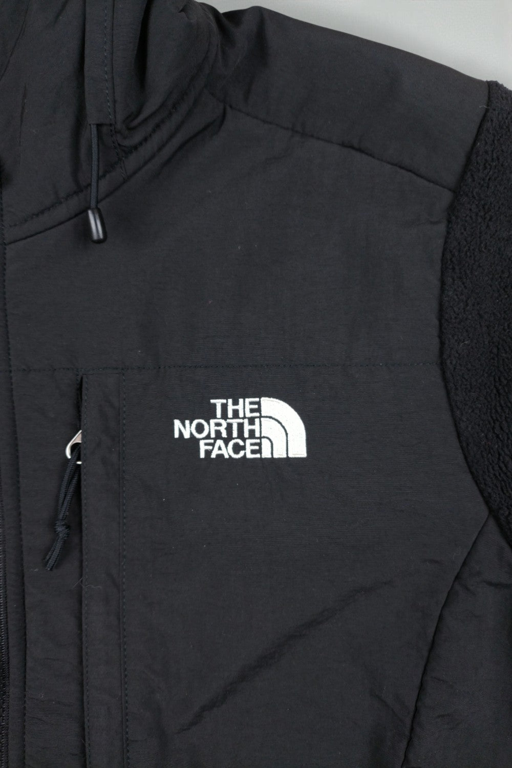 Giacca in pile vintage The North Face Denali nera | Abbigliamento da esterno da donna