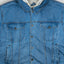 Giacca in denim vintage Harley-Davidson Eagle Flag blu | Giubbotto da lavoro con cappuccio anni '90