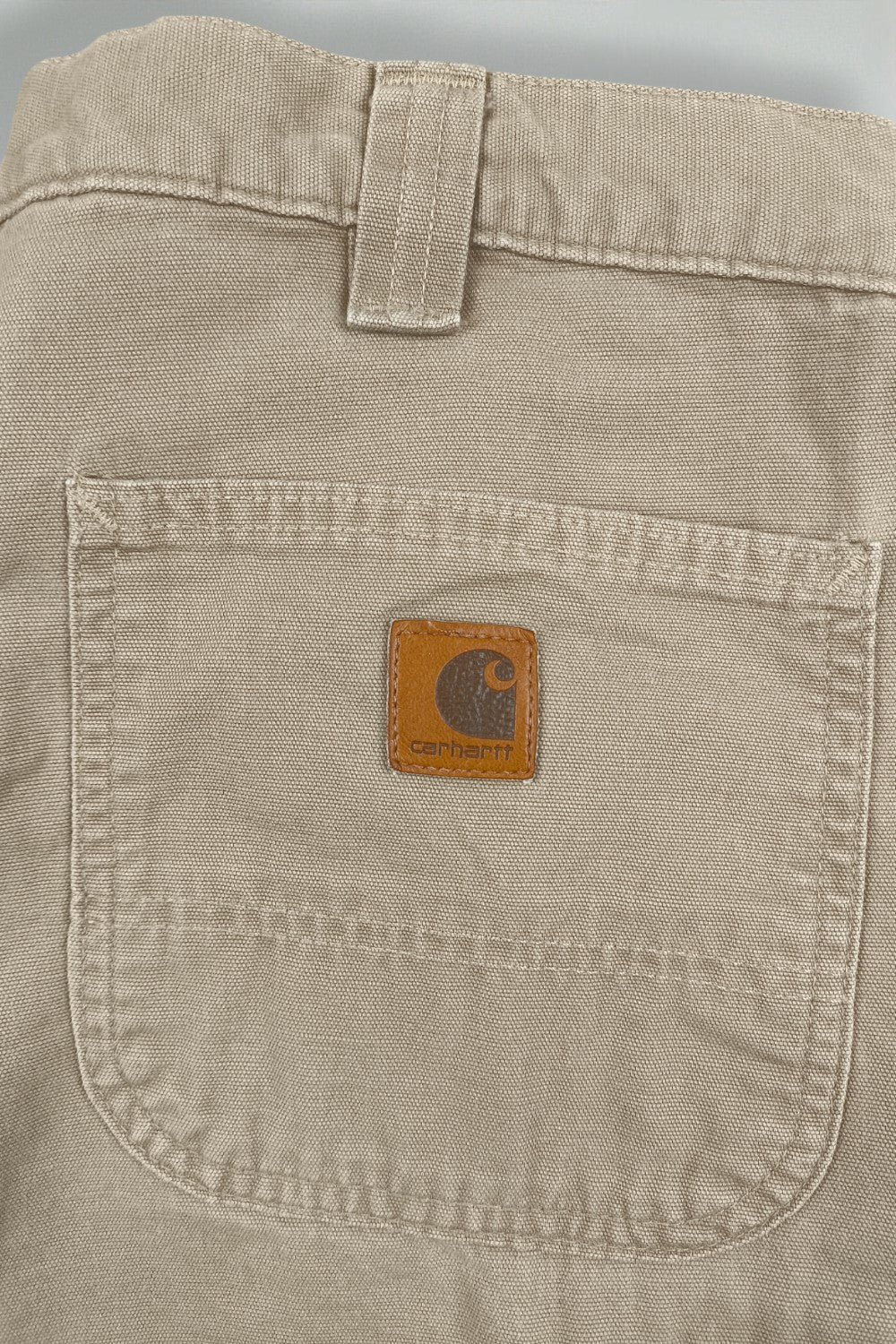 Pantaloni da lavoro Cargo Carhartt vintage beige | Abbigliamento da lavoro utility anni 2000